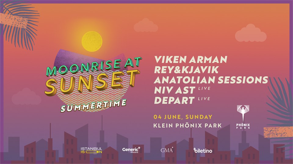 Moonrise at Sunset Klein Phönix Park | Generic Music Presents 