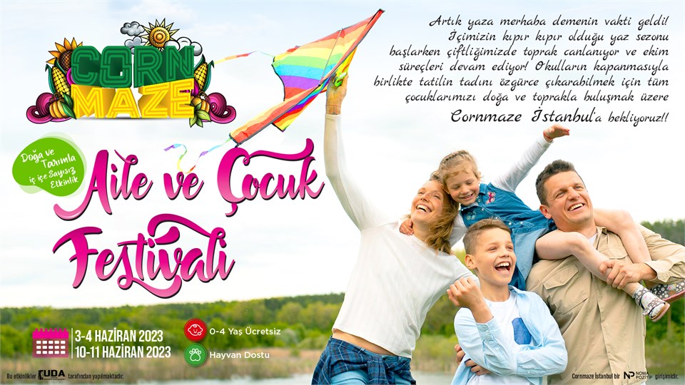 Aile ve Çocuk Festivali | Corn Maze 