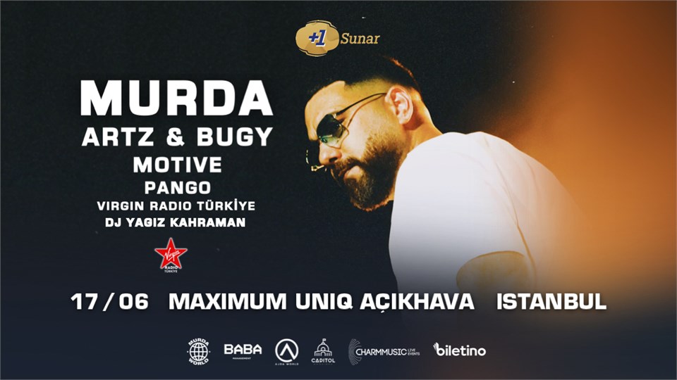 +1 Sunar: Murda Dua Tour | 17 Haziran 2023 Maximum Uniq Açıkhava