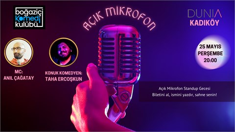 Boğaziçi Komedi Kulübü: Kadıköy Açık Mikrofon Stand-up