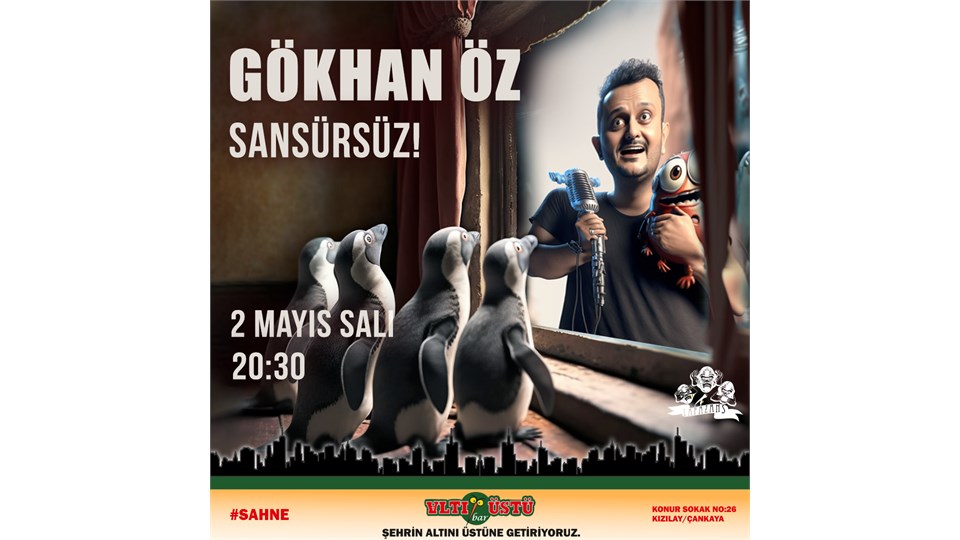 GÖKHAN ÖZ - SANSÜRSÜZ! - STANDUP KOMEDİ SHOW
