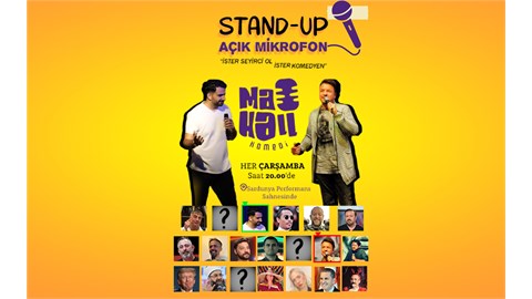 AÇIK MİKROFON STAND UP - MAHALL KOMEDİ İZMİR