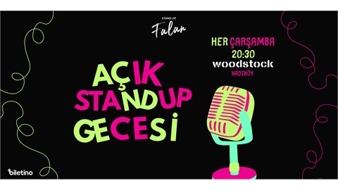 AÇIK STAND UP GECESİ FALAN