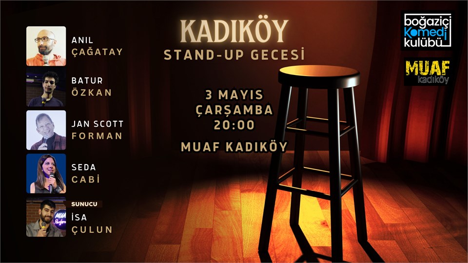 Boğaziçi Komedi Kulübü: Kadıköy Stand-up Gecesi