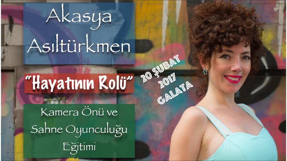 "Hayatının Rolü" Kamera Önü ve Sahne Oyunluğu Eğitimi