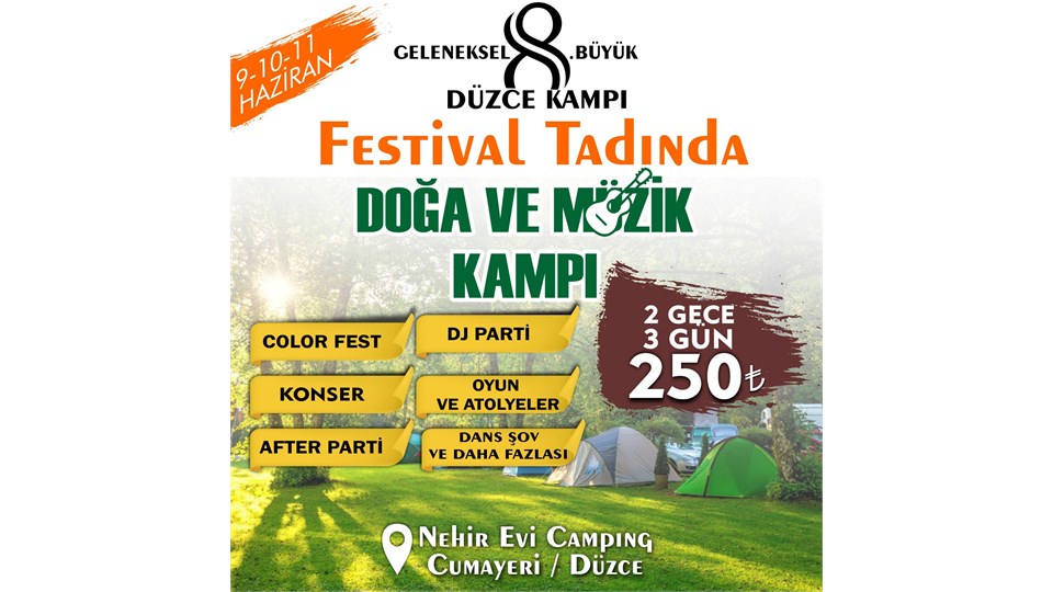FESTİVAL TADINDA KAMP MÜZİK COLORFEST 