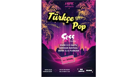 TÜRKÇE POP / SESS NİŞANTAŞI
