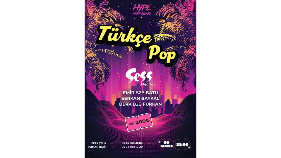 TÜRKÇE POP / SESS NİŞANTAŞI