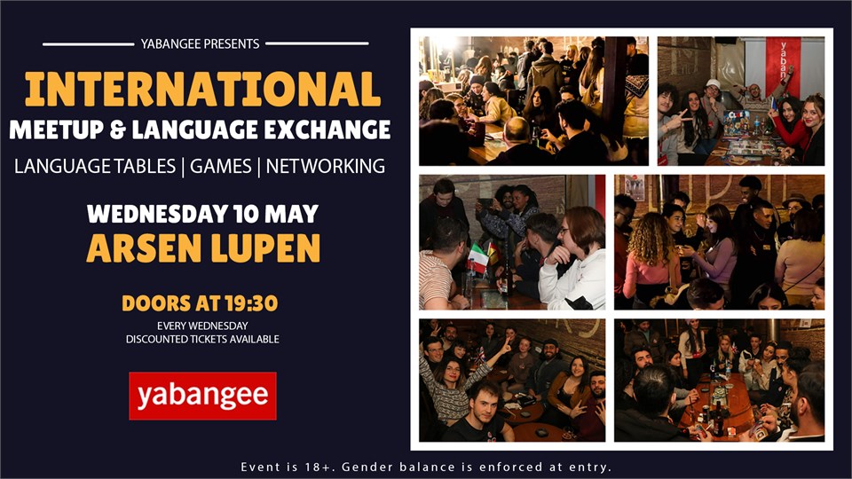 International Meetup & Language Exchange #58: Games & After-Work Social