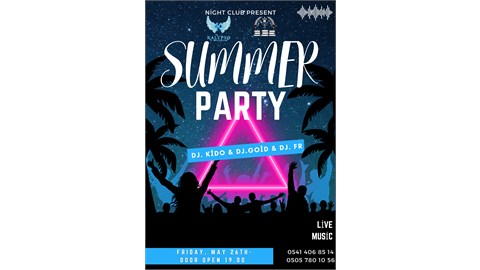 11 haziran cherry beach party