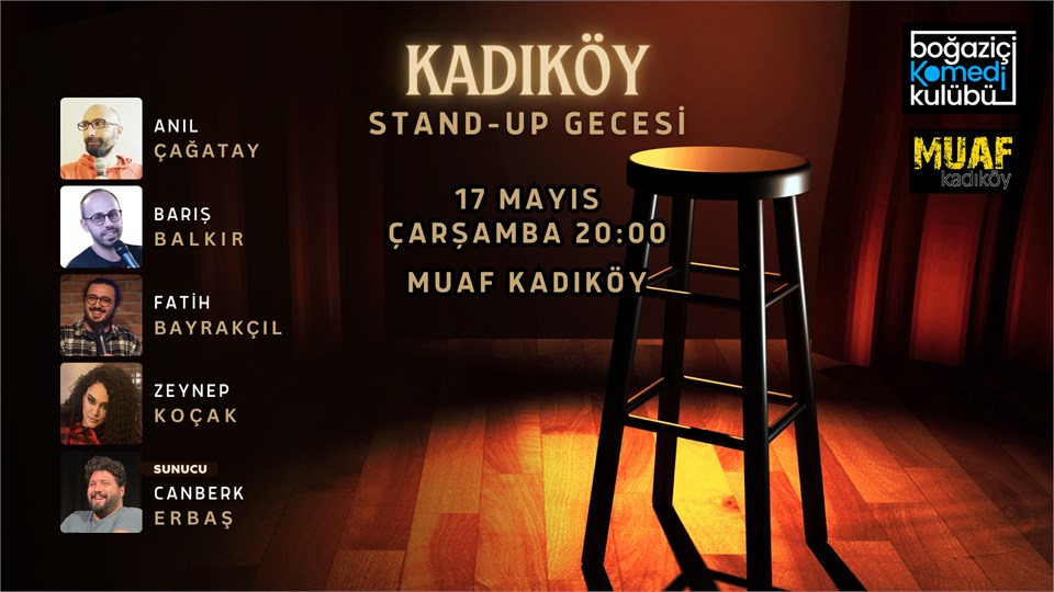 Boğaziçi Komedi Kulübü: Kadıköy Stand-up Gecesi