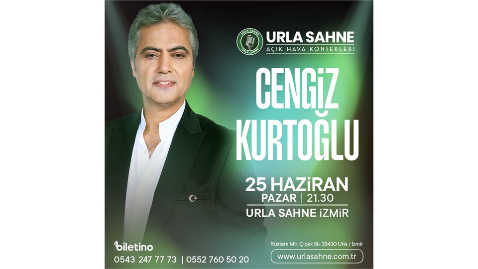 Cengiz Kurtoğlu Konseri | Urla Sahne