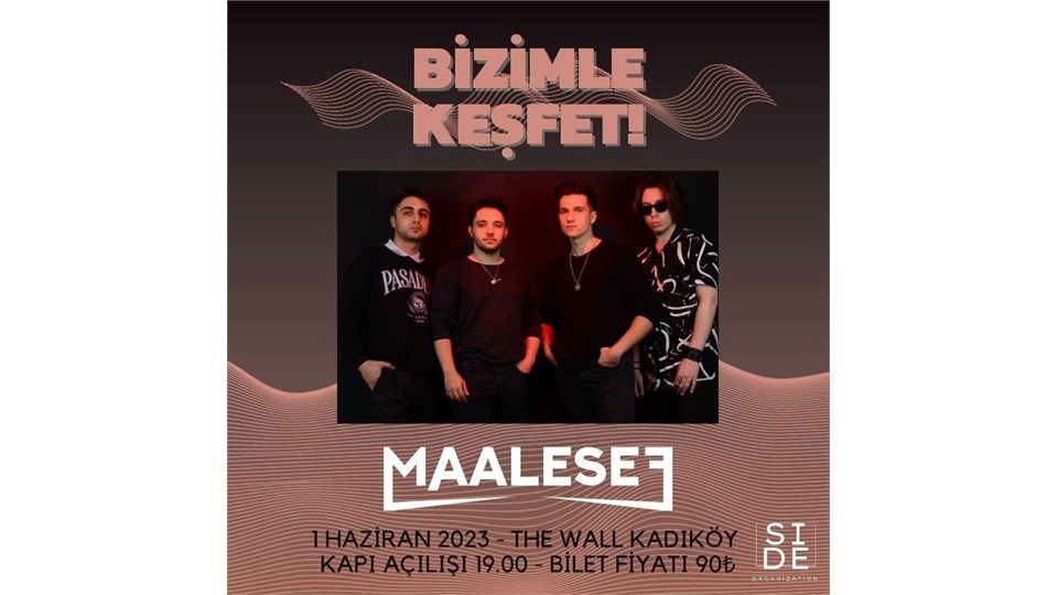 Bizimle Keşfet 6: Maalesef, Deniz Nil Konuş, Reve Band