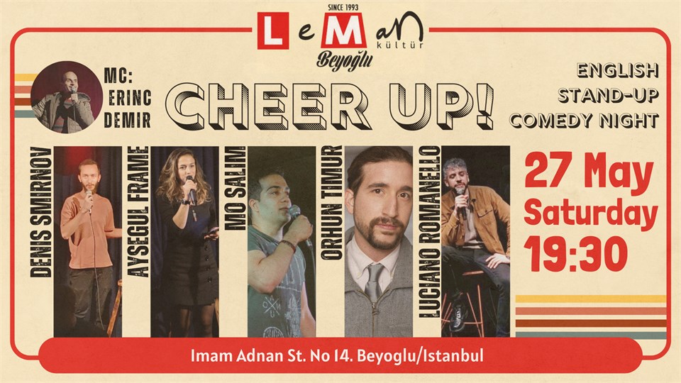 English Stand-up Comedy Night at LeMan