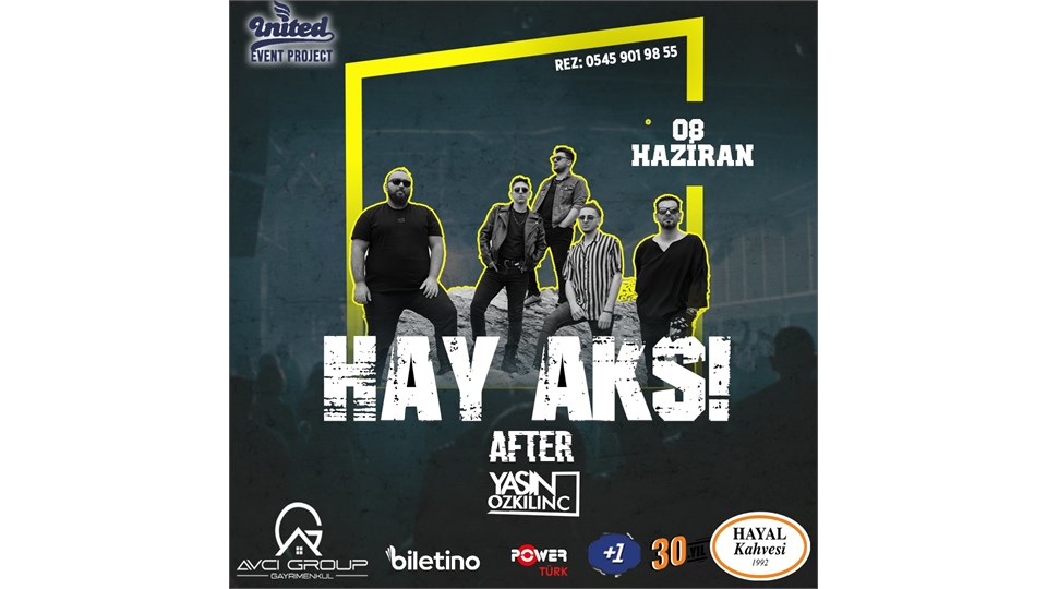 HAY AKS! KONSERİ ÇANAKKALE HAYAL KAHVESİ 