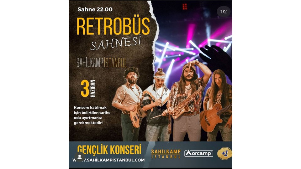 RETROBÜS KONSERİ &DJ TEMMUZ AFTER PARTY