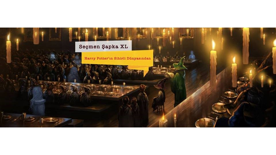 Seçmen Şapka Oyunu XL - Harry Potter'ın Sihirli Dünyasından