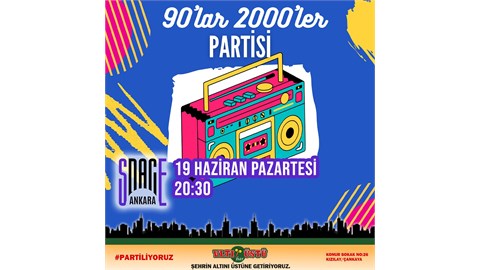 90'lar 2000'ler Türkçe Pop Partisi
