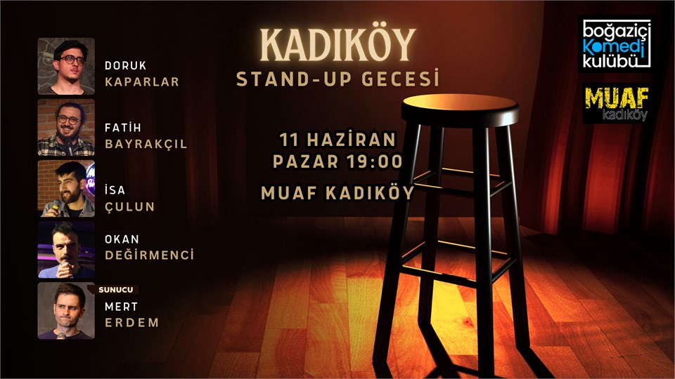 Boğaziçi Komedi Kulübü: Kadıköy Stand-up Gecesi