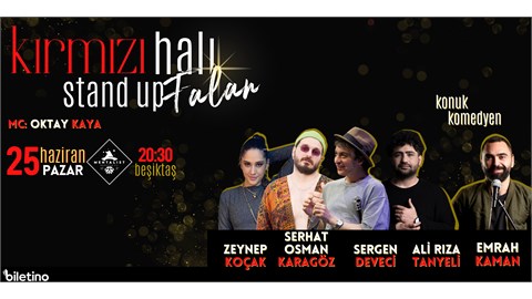 KIRMIZI HALI STAND UP GECESİ