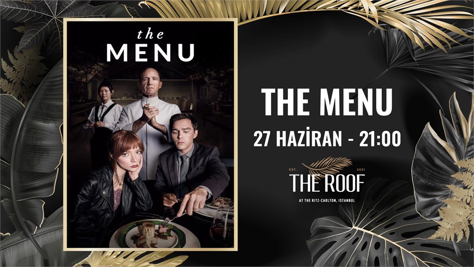 The Roof'ta Açık Hava Sineması / The Menu