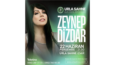 Zeynep Dizdar Konseri | Urla Sahne