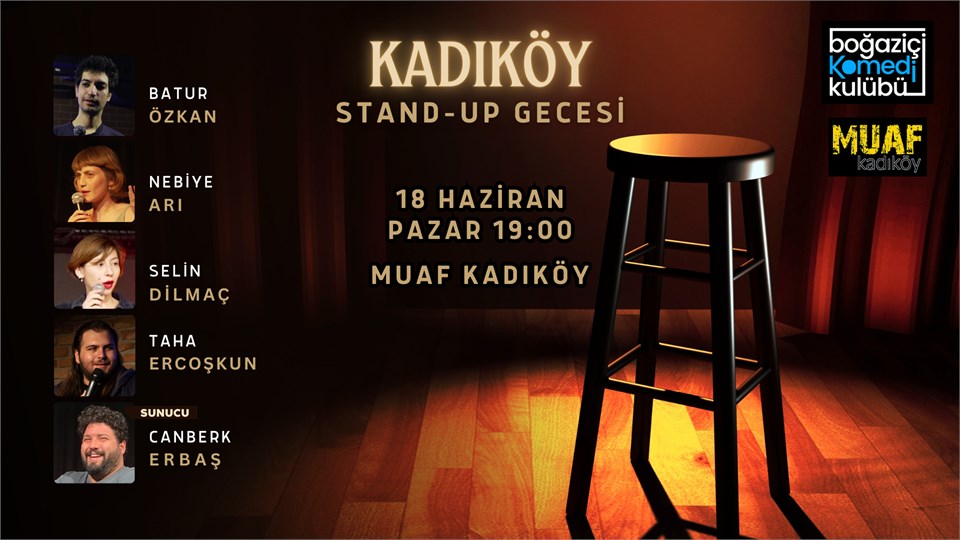 Boğaziçi Komedi Kulübü: Kadıköy Stand-up Gecesi