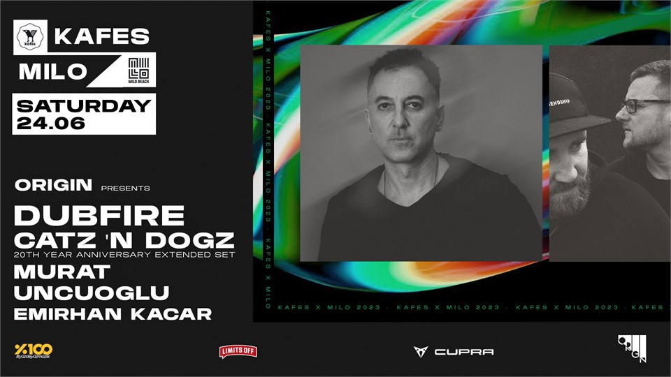 ORIGIN PRESENTS: DUBFIRE + CATZ ‘N DOGZ @ KAFES X MILO