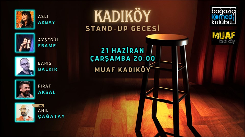 Boğaziçi Komedi Kulübü: Kadıköy Stand-up Gecesi