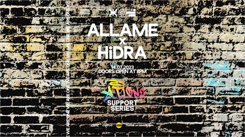 We are One ATIONE support series; ALLAME x HIDRA