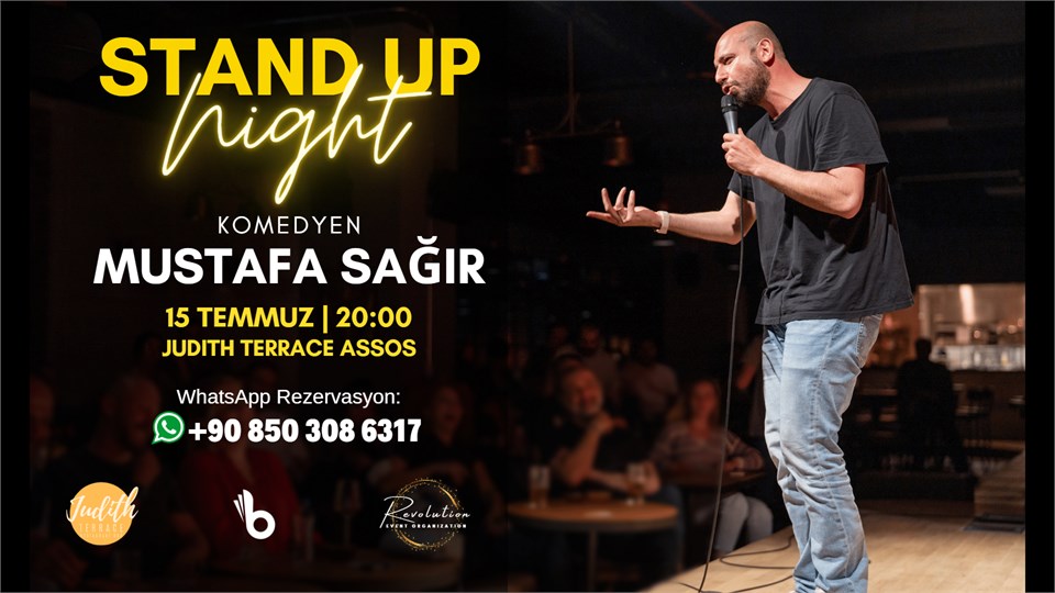 Mustafa Sağır Tek Kişilik Stand Up Gösterisi