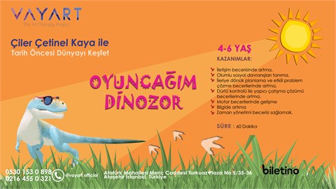 OYUNCAĞIM DİNOZOR