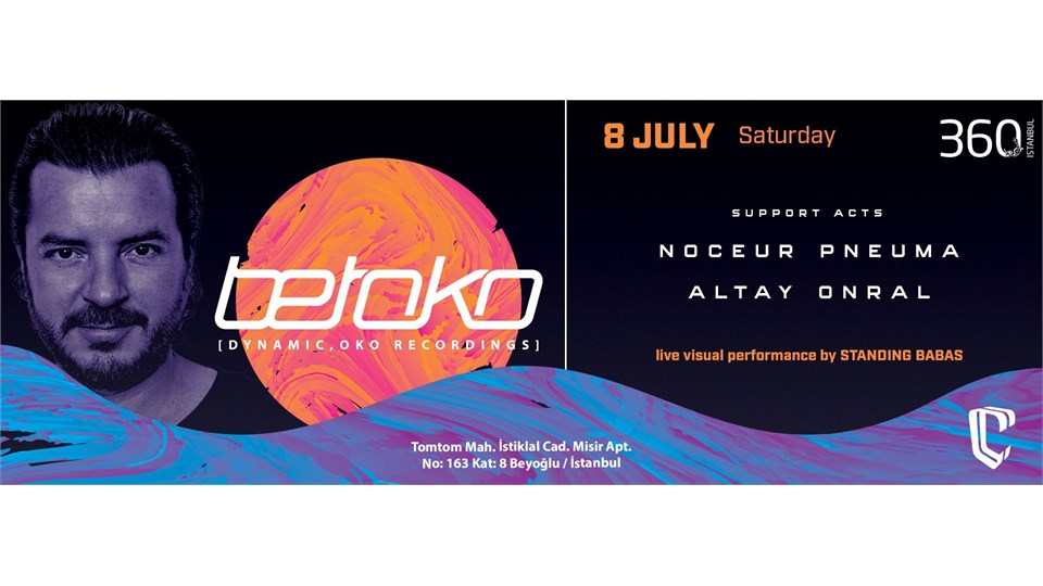 BETOKO (Dynamic, Oko Recordings) | 360 Terrace