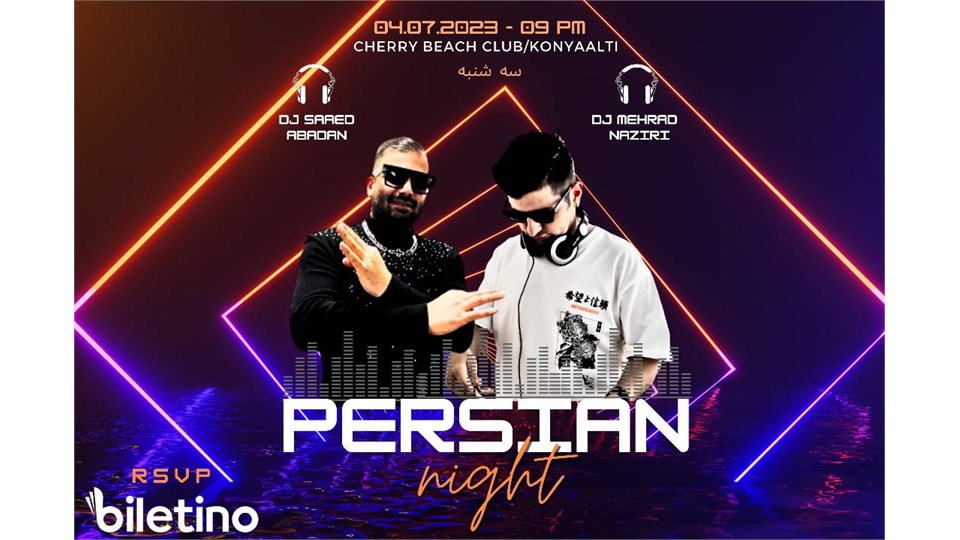 PERSİAN NİGHT - SUNSET PARTY