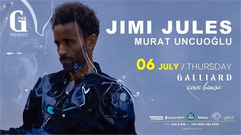 JIMI JULES at The GALLIARD Cove House