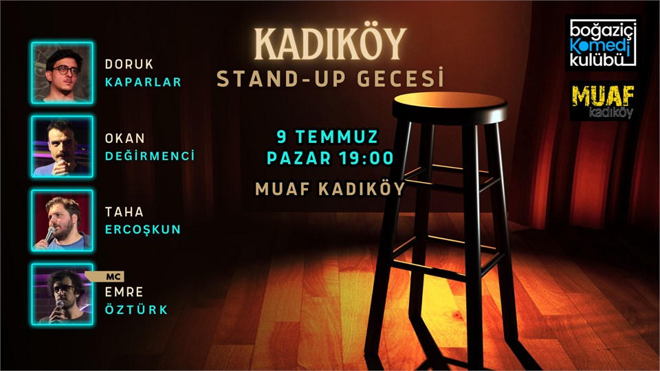 Boğaziçi Komedi Kulübü: Kadıköy Stand-up Gecesi