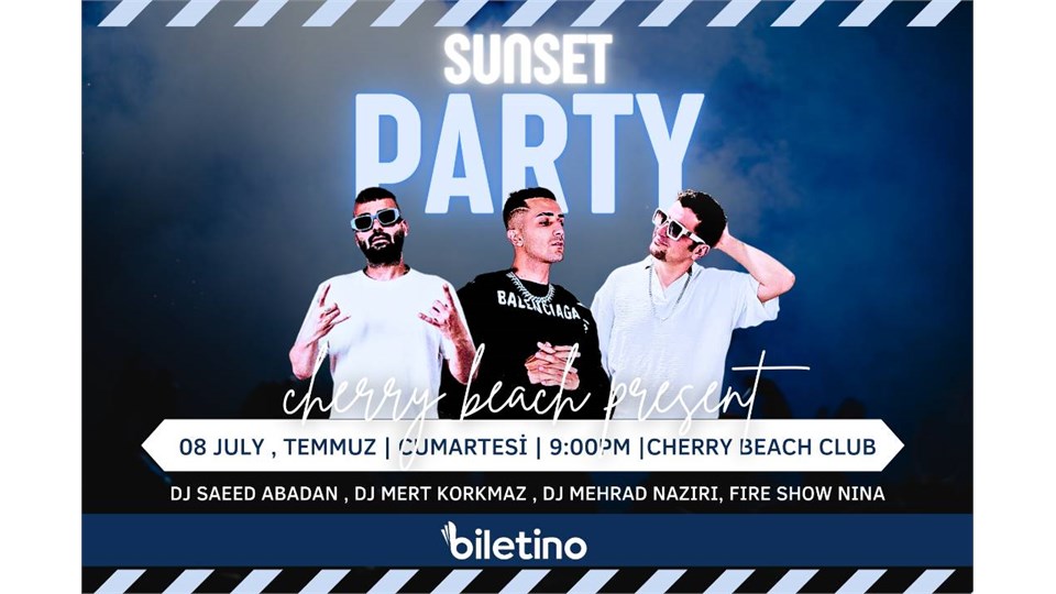 SUNSET BEACH PARTY - TECHNO - R&B - DANCE 