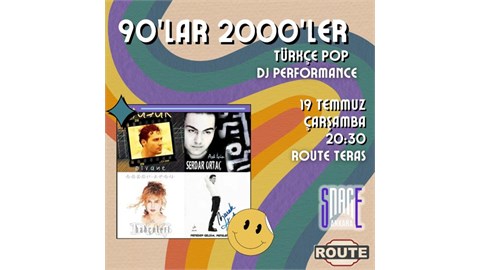 90’lar 2000’ler Türkçe Pop Partisi
