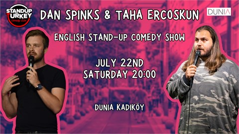 Dan Spinks & Taha Ercoskun - English Stand-up Comedy Show