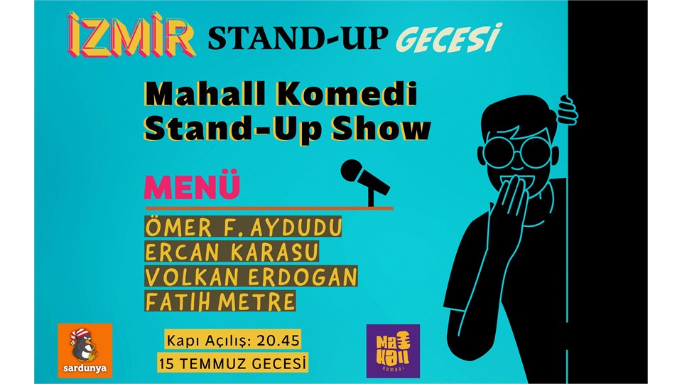 Mahall Komedi STAND UP Gecesi İZMİR