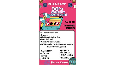 90'S   KONSEPT PARTİ - BELLAKAMP