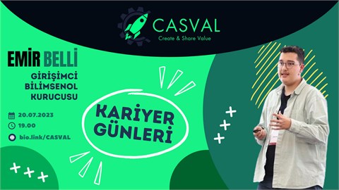 CASVAL Kariyer Günleri: Emir Belli