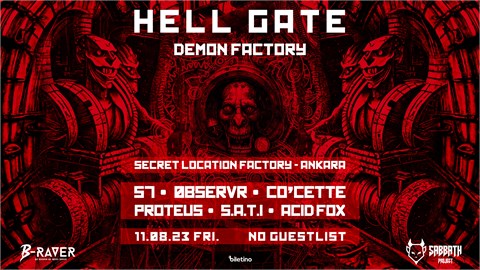HELL GATE DEMON FACTORY 
