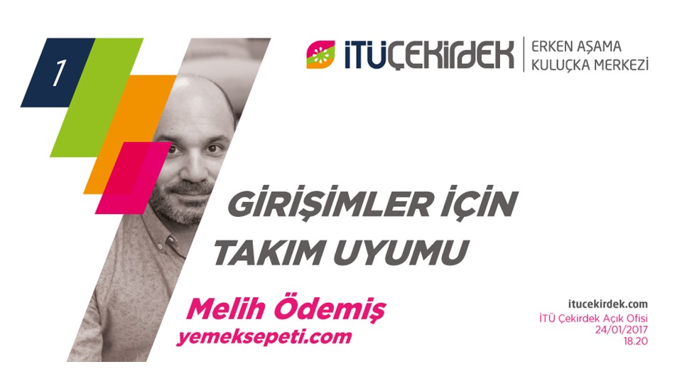 Girişimin 7 Büyük Semineri - #1 Girişimler için Takım Uyumu