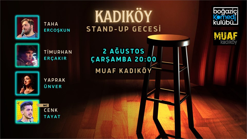 Boğaziçi Komedi Kulübü: Kadıköy Stand-up Gecesi