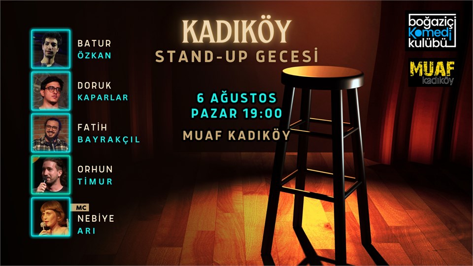 Boğaziçi Komedi Kulübü: Kadıköy Stand-up Gecesi