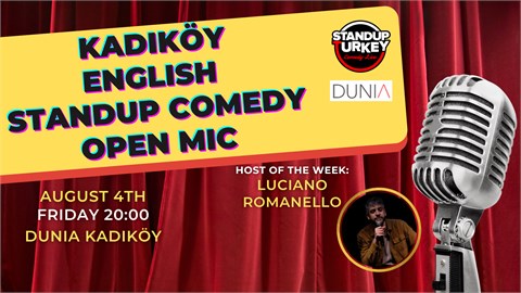 Kadıköy English Stand-up Comedy Open Mic