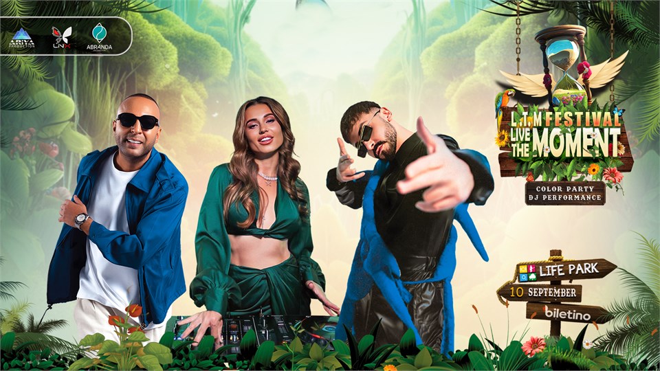 "ARASH, SEFO & DJ JUICY M" together at "LTM COLOR FESTIVAL 2023"