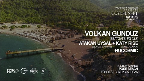 NATURE BEAT PRESENT / VOLKAN GUNDUZ & ATAKAN UYSAL / POSE BEACH / COVE SUNSET 