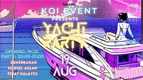 KOI Event Boat Party
